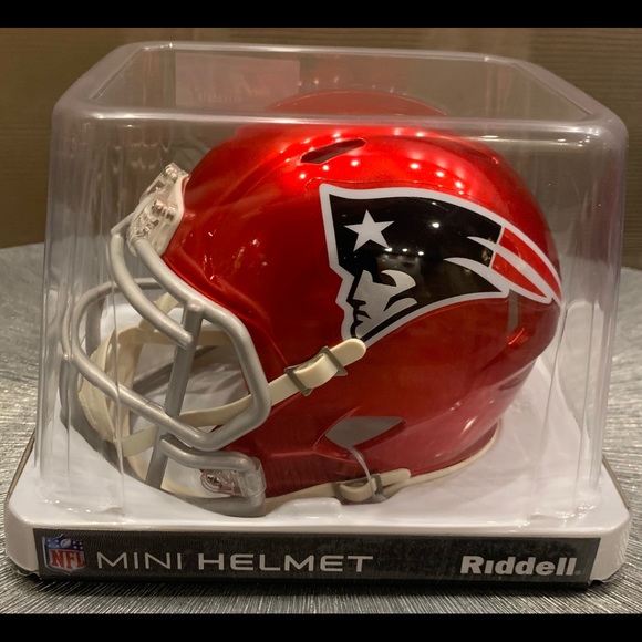 New England Patriots NFL flash alternate mini helmet Ridell - Picture 4 of 4